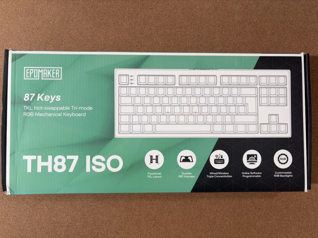 IMG_0612-1024x768 Im Test: Die Epomaker TH87 ISO-DE – Leise, kabellos & ein echter Preis-Leistungs-Tipp