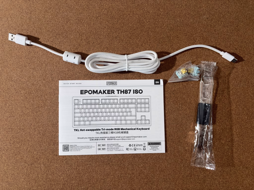 IMG_0614-1024x768 Im Test: Die Epomaker TH87 ISO-DE – Leise, kabellos & ein echter Preis-Leistungs-Tipp