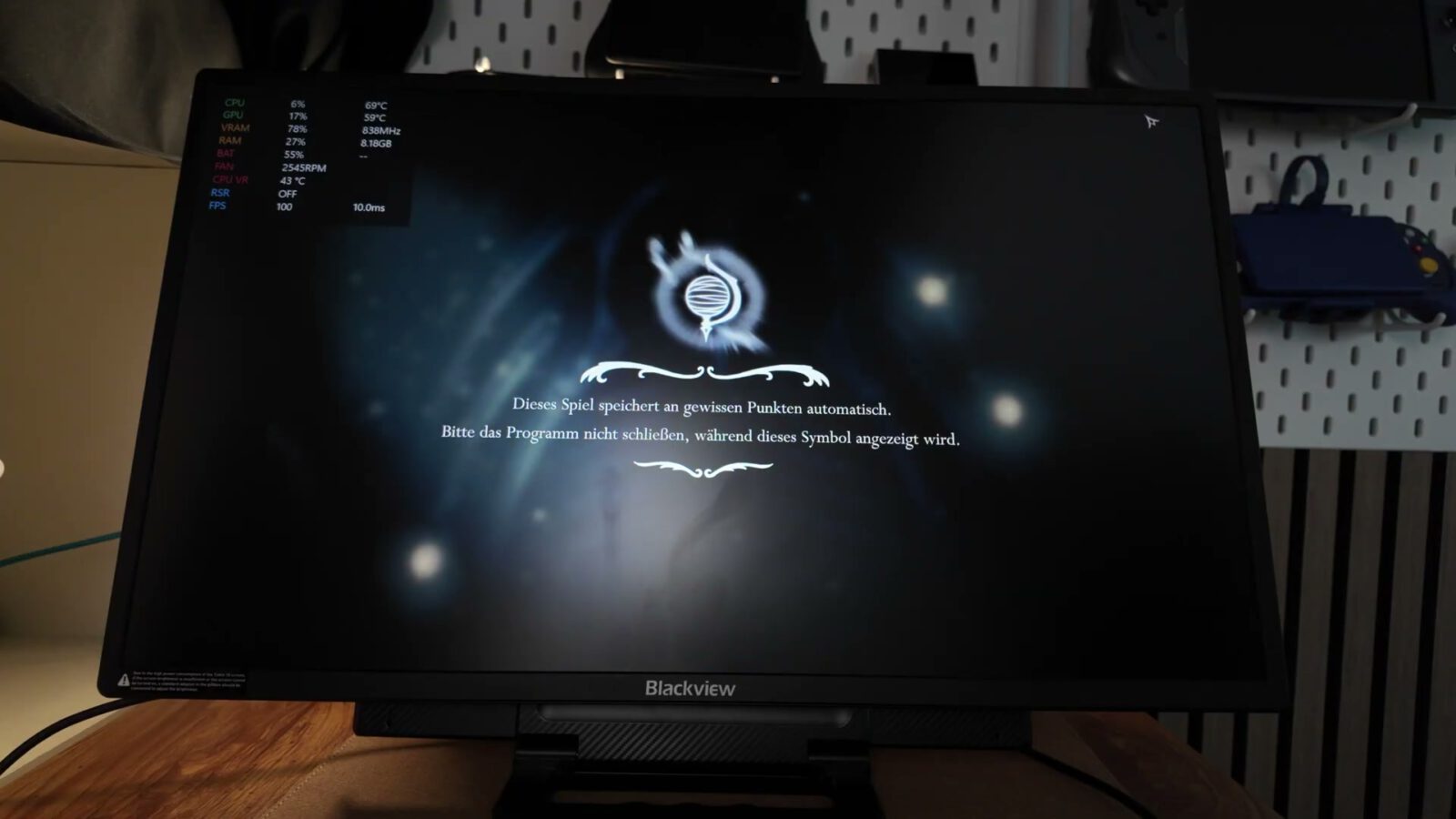 Blackview Table 10 im Einsatz beim Gaming