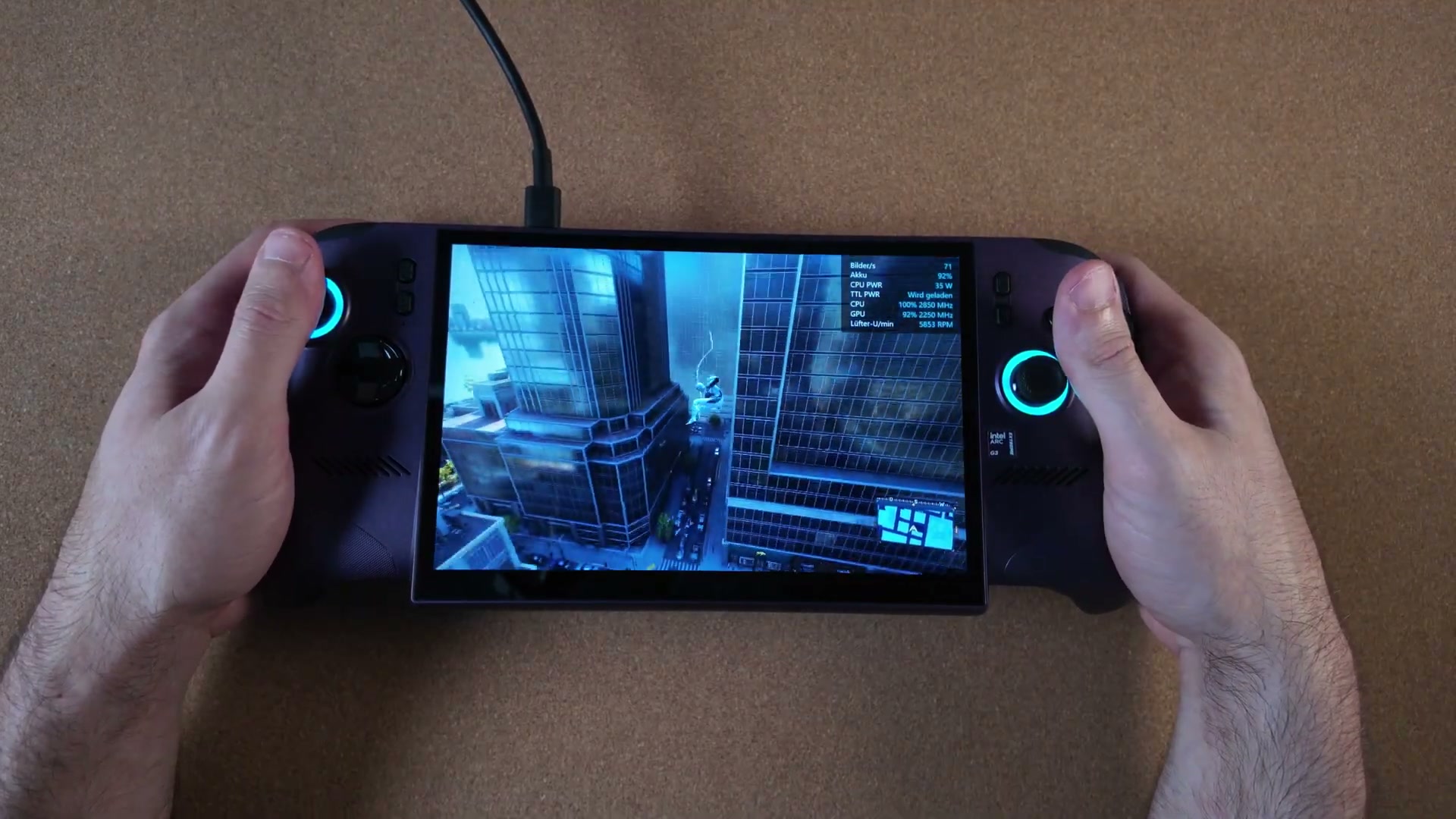 Spider-Man 2 auf dem MSI Claw 8 EX AI+