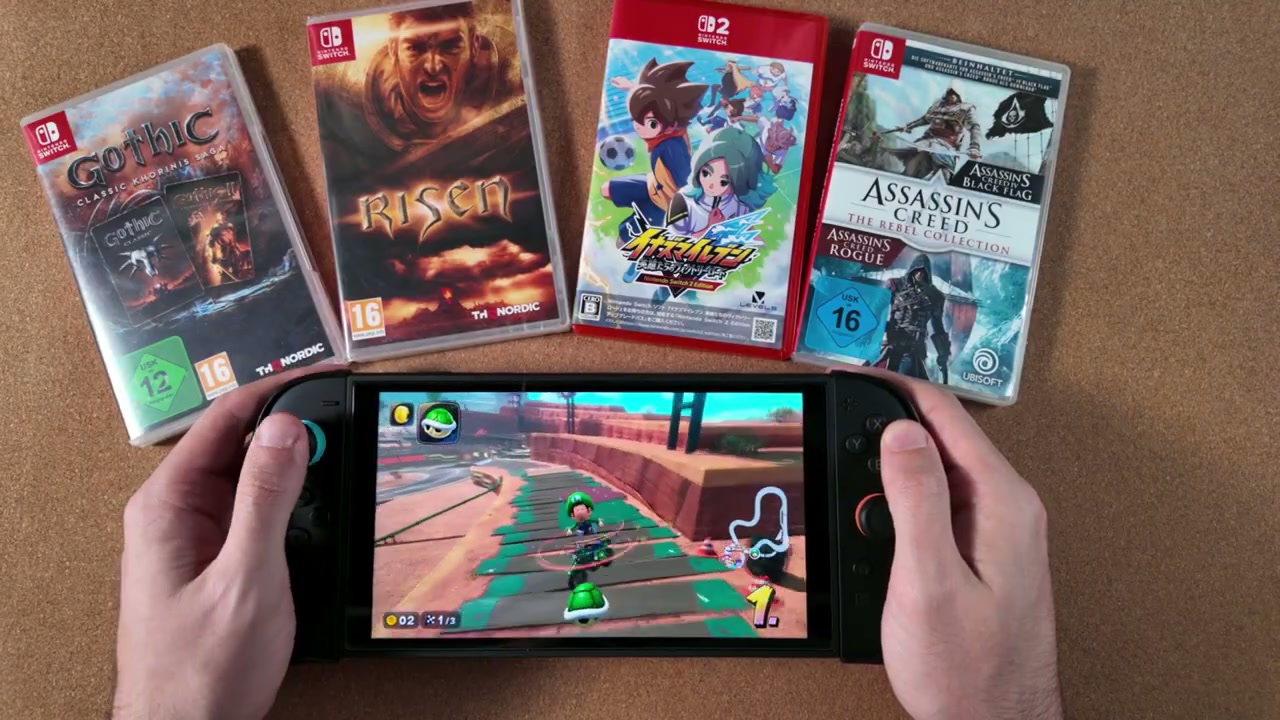 Nintendo Switch 2 mit Spielesammlung