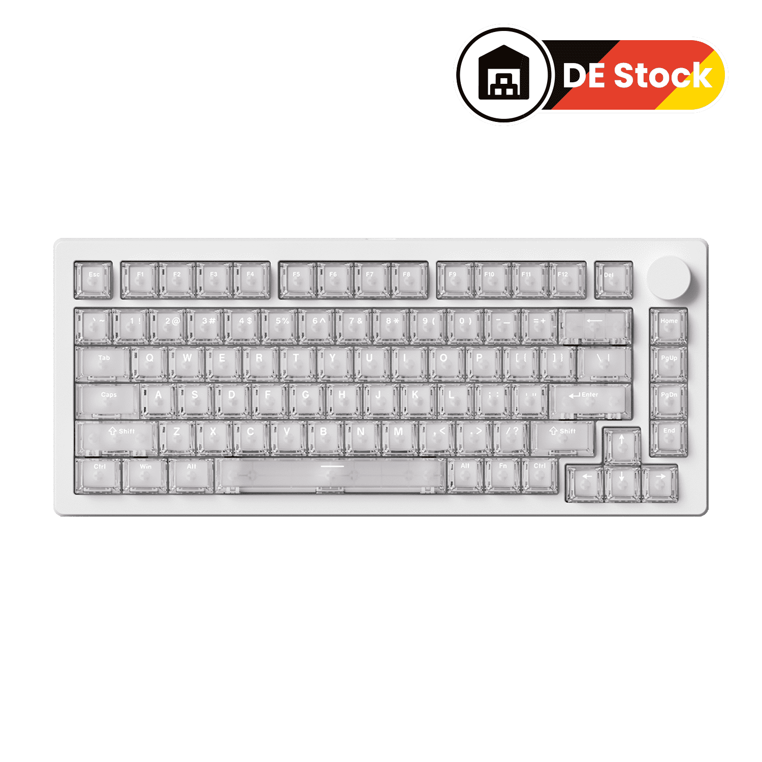 MonsGeek M1 V5 in White Transparent