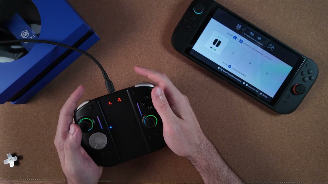 NYXI Hyperion 3 Ultra wird mit der Nintendo Switch 2 gekoppelt