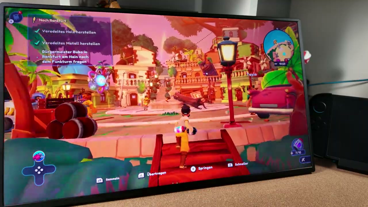 Lumi's Lagoon auf der Switch 2 an der Antank S3 Pro