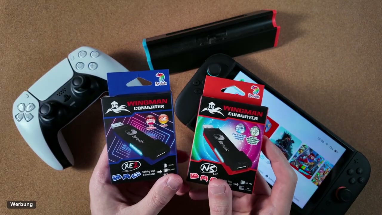 Brook Wingman NS Lite und Wingman XE2 im Vergleich