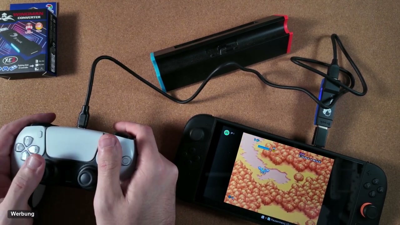 Brook Wingman XE2 an der Switch 2
