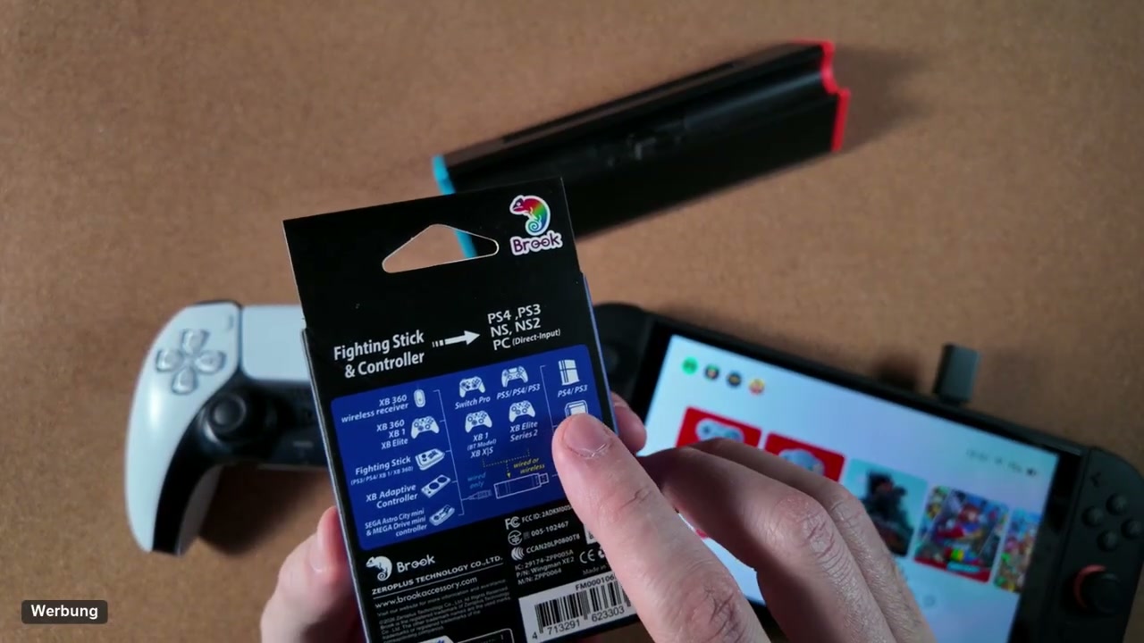 Brook Wingman XE2 in der Verpackung