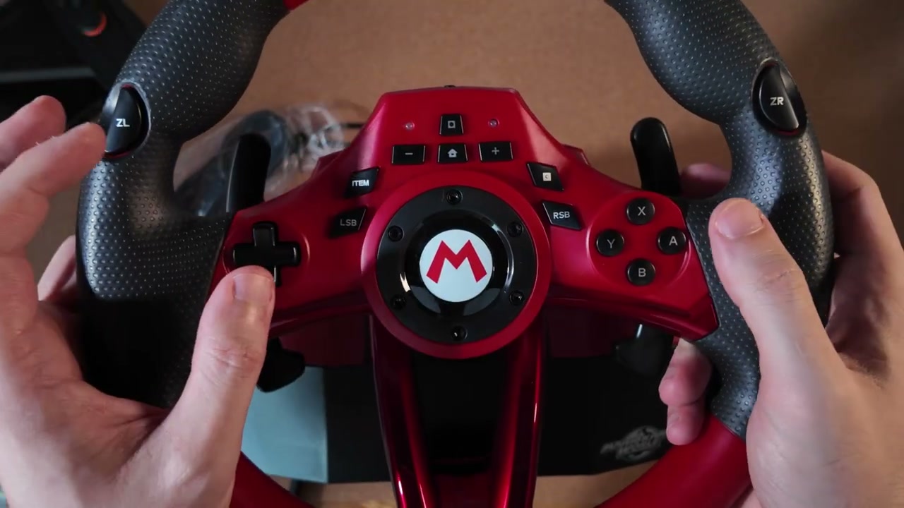 Tasten am HORI Mario Kart Racing Wheel Pro Deluxe
