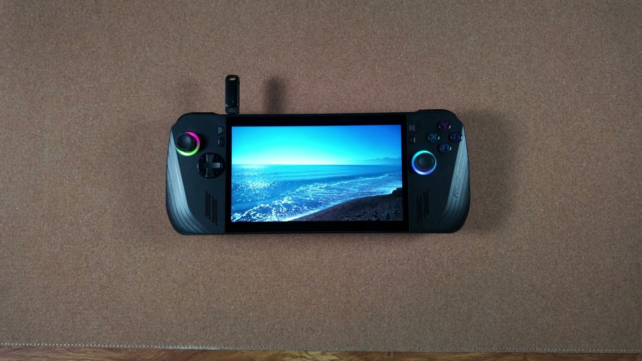 7-Zoll-Display des ASUS ROG Ally X