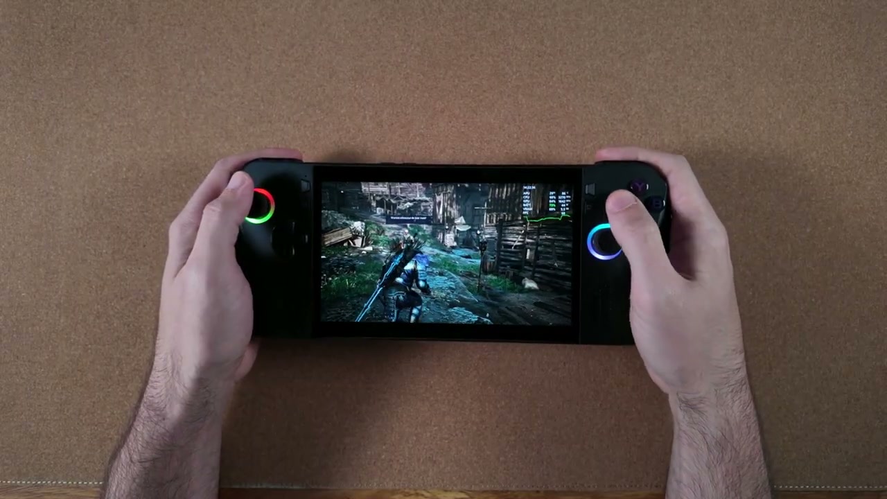 AAA-Spiel auf dem ASUS ROG Ally X